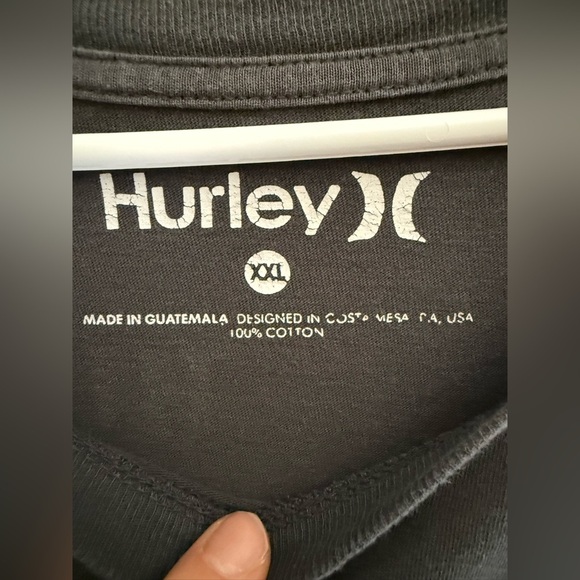 Hurley The Hula Hut T Shirt Men’s SZ XXL Grey Short Sleeve Crew Neck Summer - Picture 2 of 7